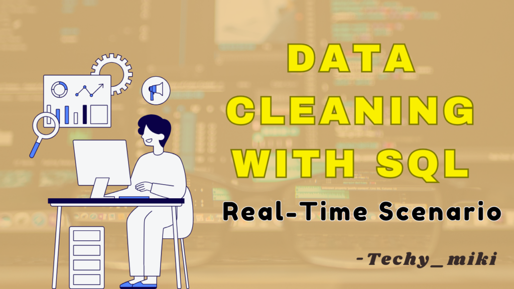 Data cleaning with SQL