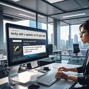 Job updates for 07 April